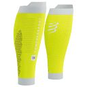 Compressport R2 Oxygen Calf Sleeves Safe Yellow